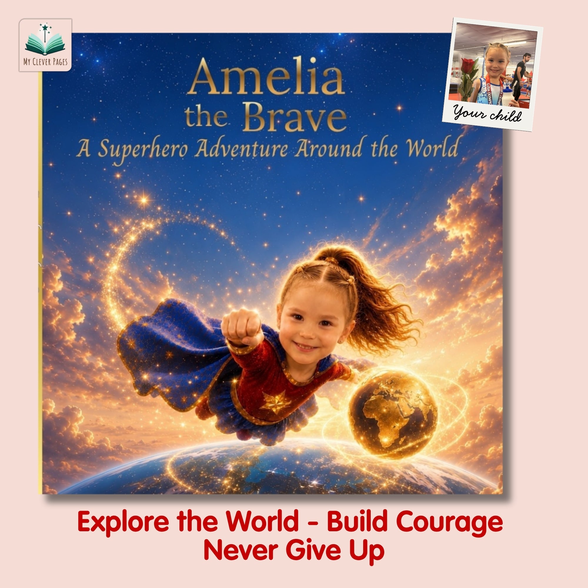 A Superhero Adventure Around the World